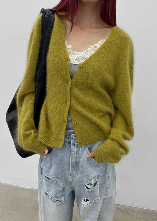 Poiti Mohair Cardigan