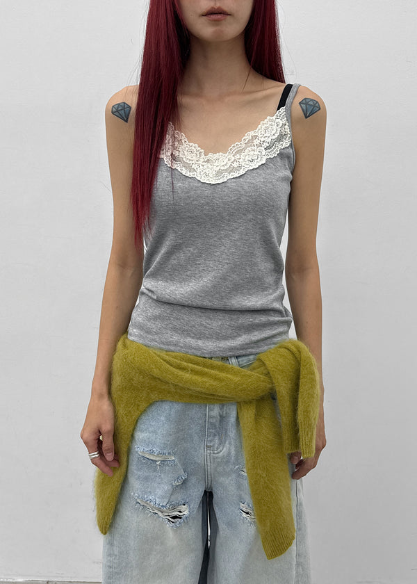 Zenier Lace Sleeveless