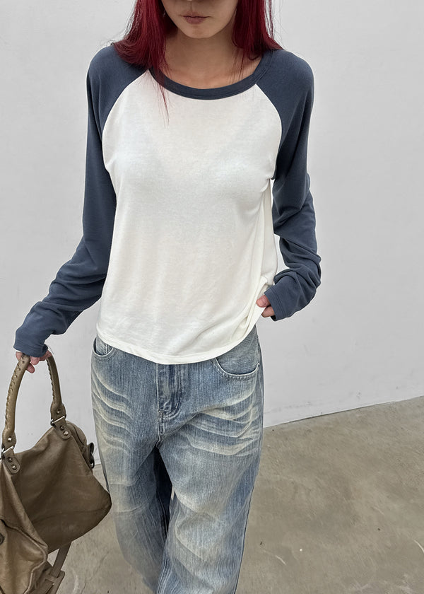 Toy Soft Raglan Long Sleeve Tee