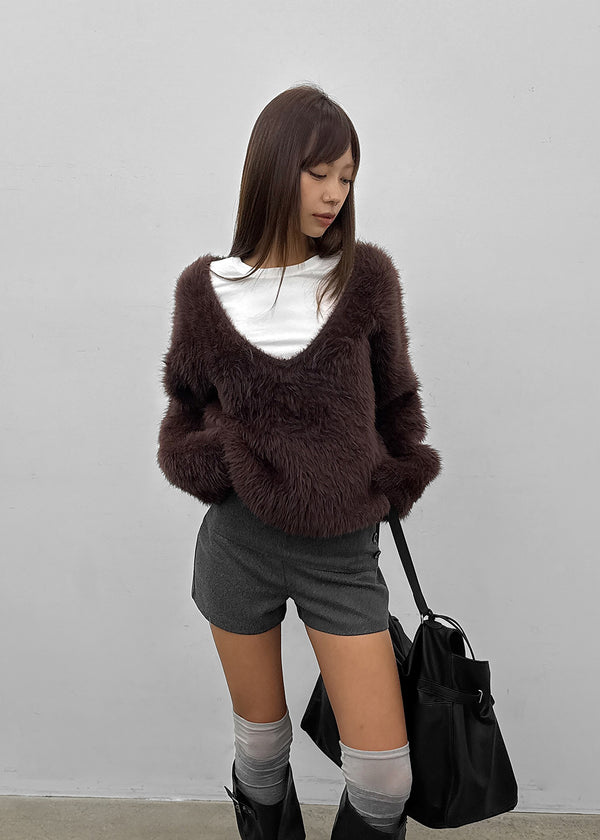 [MADE] Shaggy Fur Knit