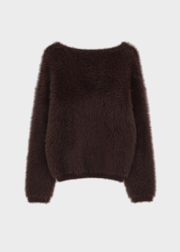 [MADE] Shaggy Fur Knit