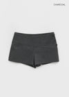 Epitome Low-waist Button Cut Shorts