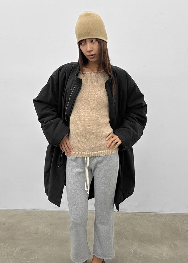 (UNISEX) Epitom Quilted Long Field Jacket