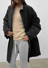 (UNISEX) Epitom Quilted Long Field Jacket