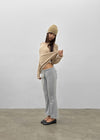 Adver Loose Fit Boat Neck Knit