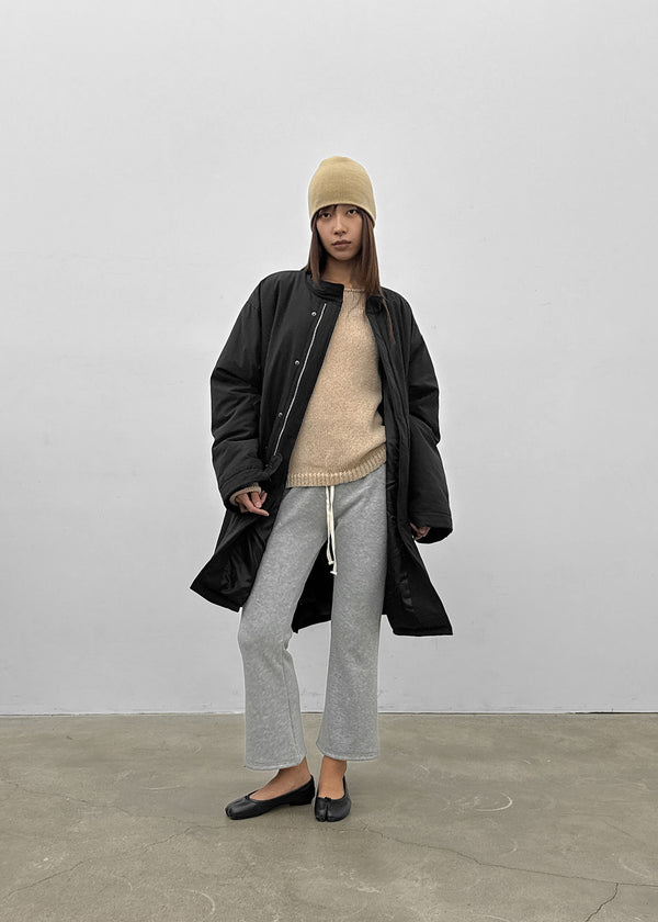 Adver Loose Fit Boat Neck Knit