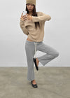 [MADE] Melio Mink Raw Cropped Waist Pants