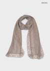 Spect Wool Knit Lace Scarf
