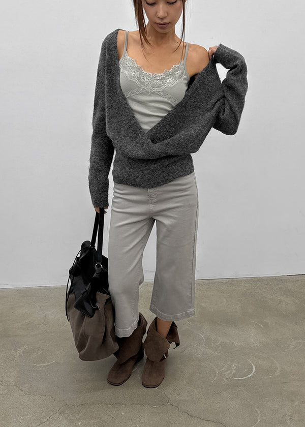 Scarf Lace Sleeveless