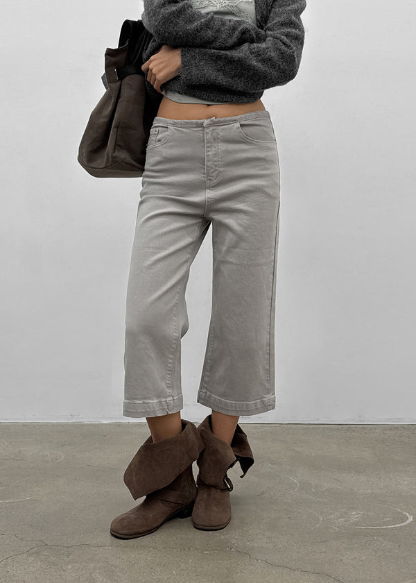 Debbie Cotton Capri Pants