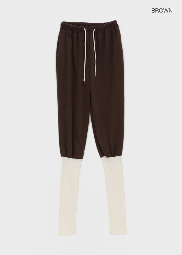 Jerome Warmer Color Block Elastic Pants