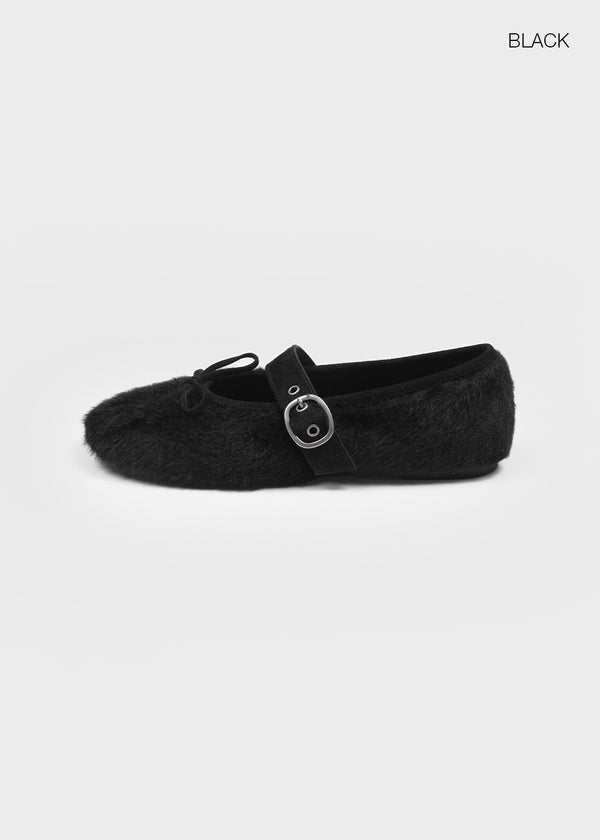 [MADE] Riponi Fur Flat Shoes