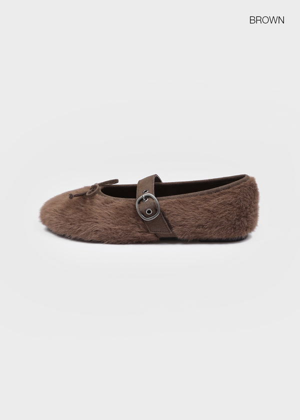 [MADE] Riponi Fur Flat Shoes