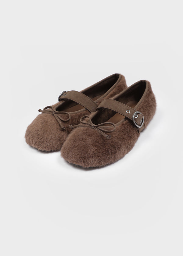 [MADE] Riponi Fur Flat Shoes