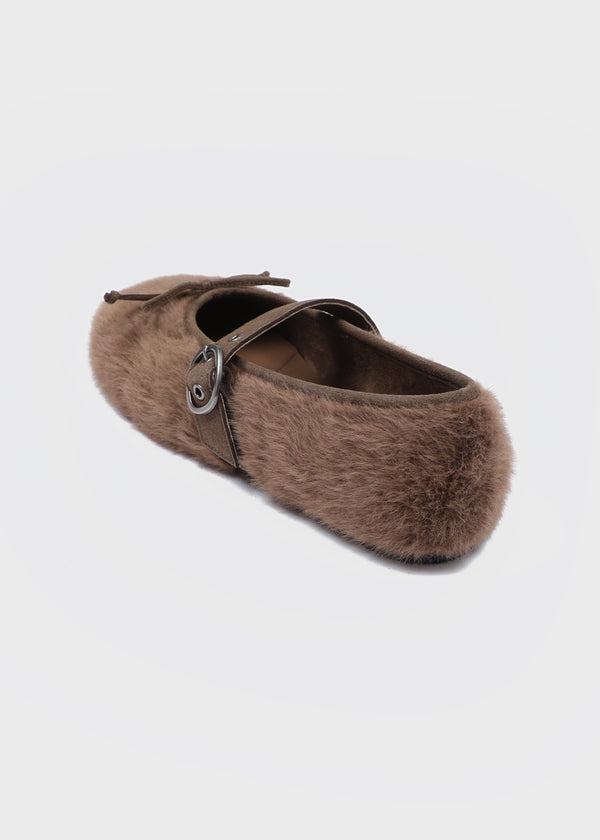 [MADE] Riponi Fur Flat Shoes