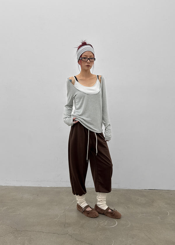 Zenith Deep Hooded Long Sleeve Tee