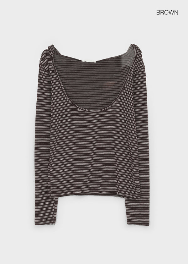 Zenith Deep Hooded Long Sleeve Tee