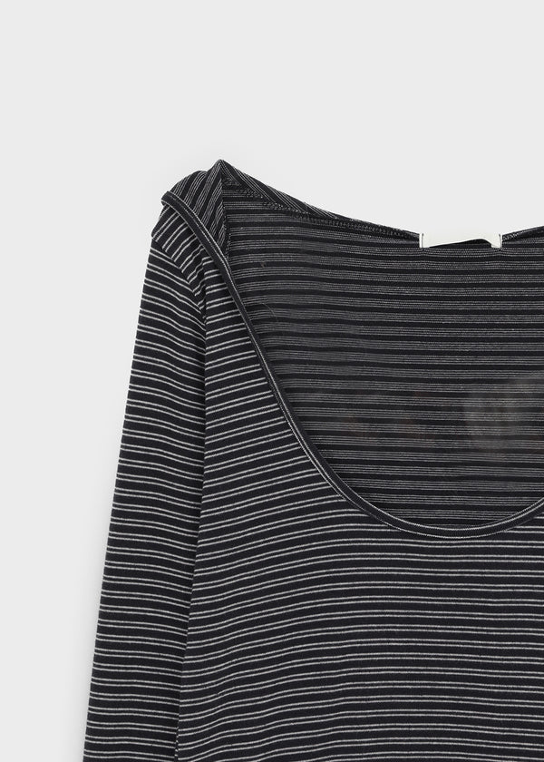 Zenith Deep Hooded Long Sleeve Tee