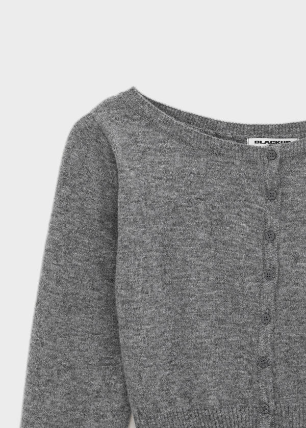 [MADE] Melbo Boat Neck Knit Cardigan