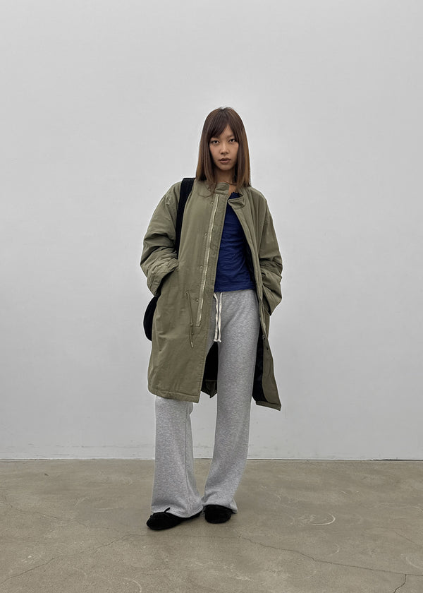 (UNISEX) Epitom Quilted Long Field Jacket