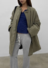 (UNISEX) Epitom Quilted Long Field Jacket