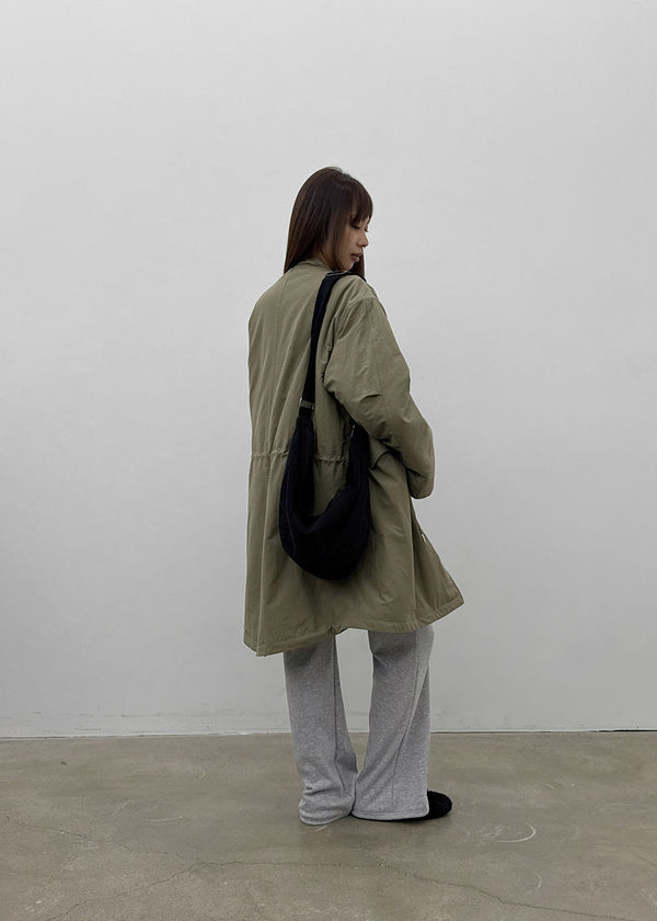 (UNISEX) Epitom Quilted Long Field Jacket