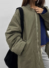 (UNISEX) Epitom Quilted Long Field Jacket