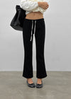 [MADE] Melio Mink Raw Cropped Waist Pants