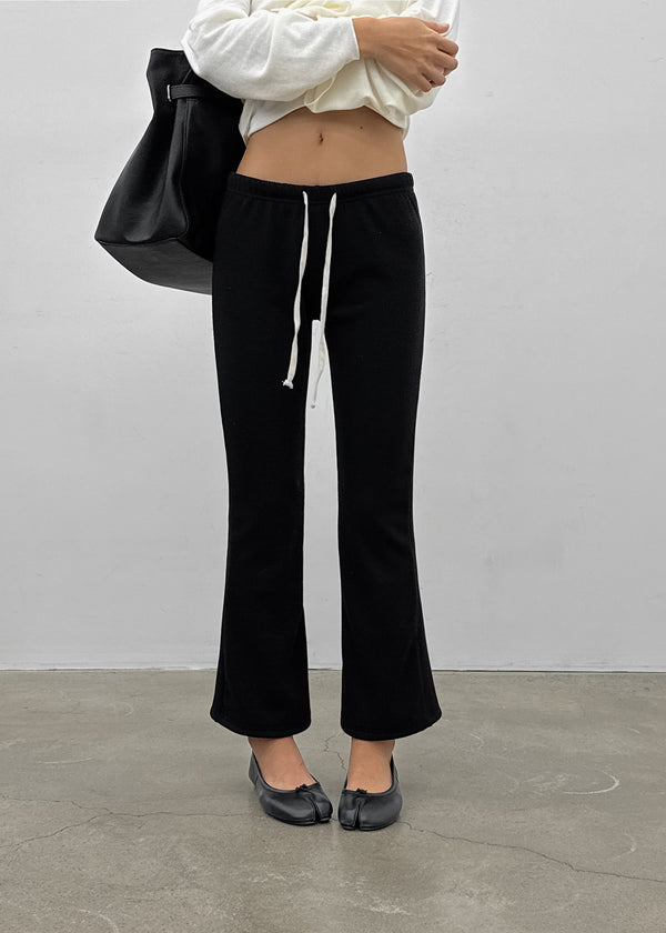 [MADE] Melio Mink Raw Cropped Waist Pants