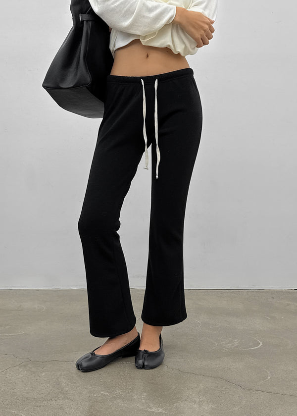 [MADE] Melio Mink Raw Cropped Waist Pants
