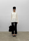 [MADE] Melio Mink Raw Cropped Waist Pants