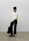 Segman Henley neck wool knit