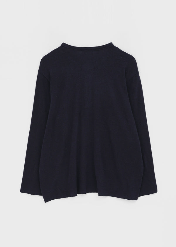Segman Henley neck wool knit