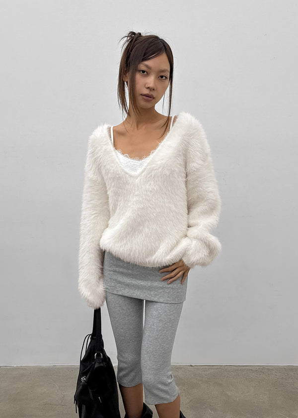 [MADE] Shaggy Fur Knit