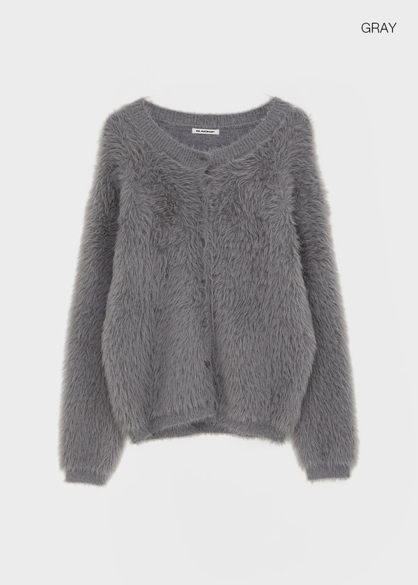 [MADE] Shaggy Fur Cardigan