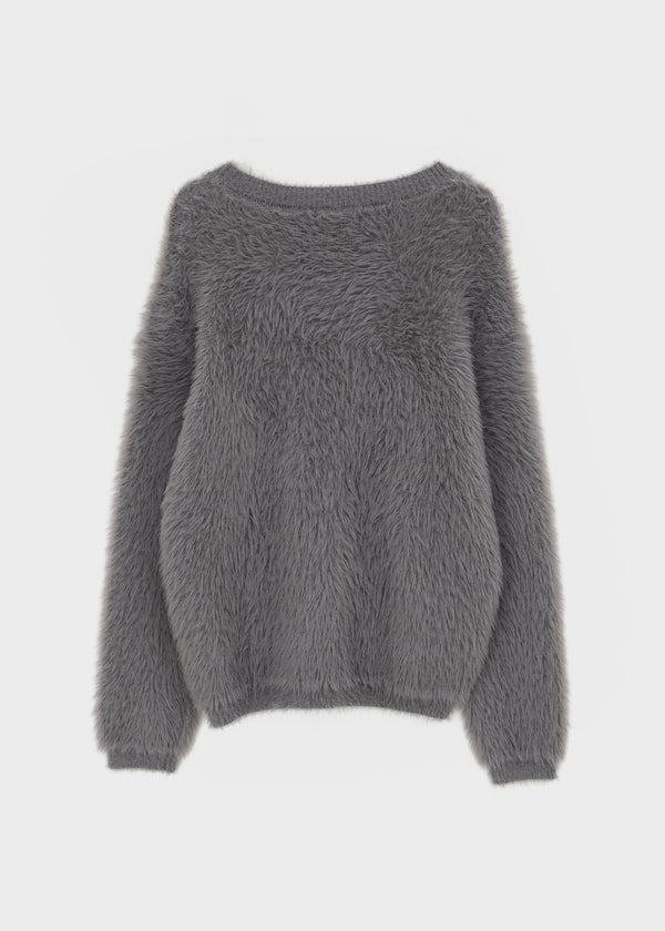 [MADE] Shaggy Fur Cardigan