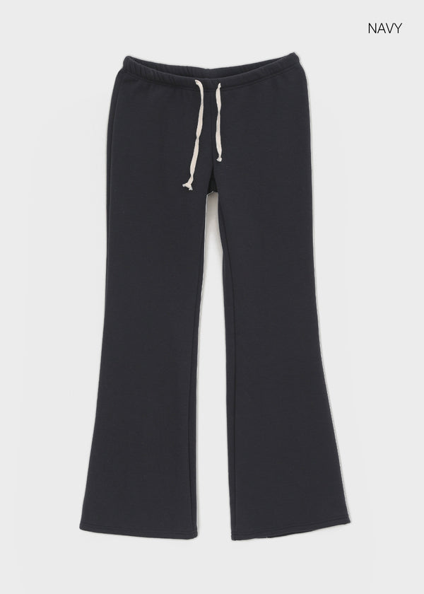 [MADE] Melio Mink Low Bootcut Elastic Waist Pants (2 SIZE)