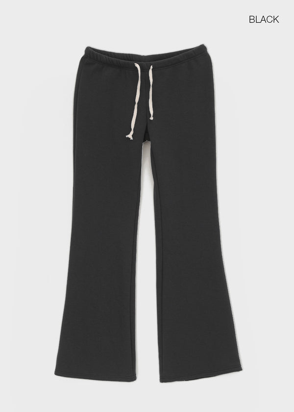 [MADE] Melio Mink Low Bootcut Elastic Waist Pants (2 SIZE)