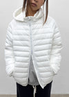 (UNISEX) Cork Two-Way Wellon Lightweight Padded Jacket