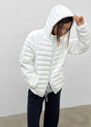 (UNISEX) Cork Two-Way Wellon Lightweight Padded Jacket