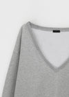 Queria Deep V Sweatshirt (Fleece-lined ver.)