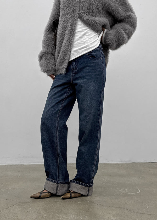 [MADE] Silva Low-waisted Cabra Denim Pants