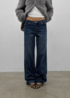 [MADE] Silva Low-waisted Cabra Denim Pants