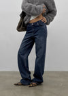 [MADE] Silva Low-waisted Cabra Denim Pants