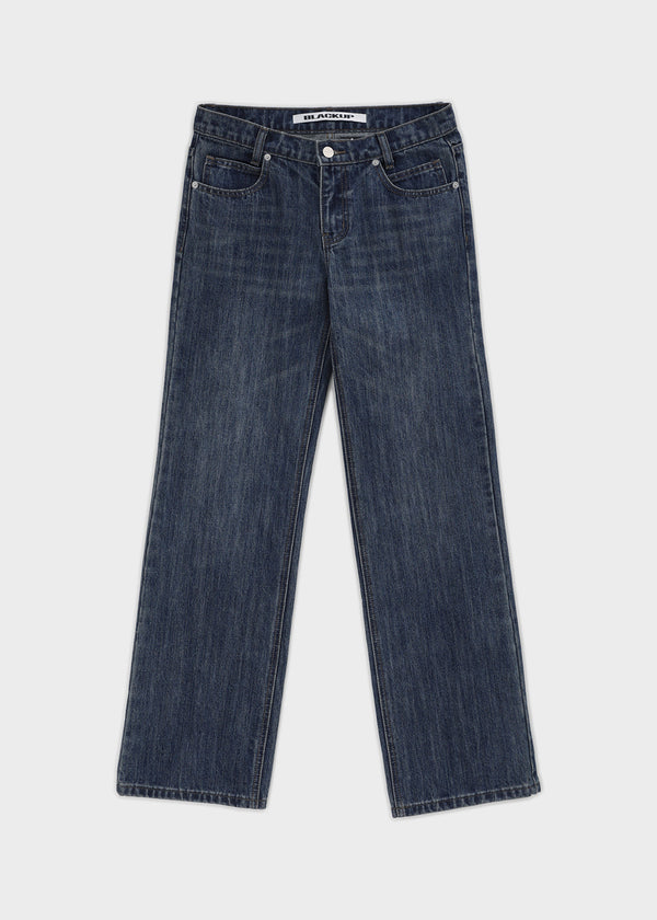 [MADE] Serene Low-Waist Straight Denim Pants