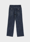 [MADE] Silva Low-waisted Cabra Denim Pants