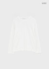 Shunt Slub Lettering Long Sleeve Tee