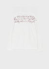 Shunt Slub Lettering Long Sleeve Tee