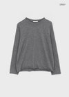 Shunt Slub Lettering Long Sleeve Tee