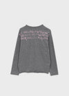 Shunt Slub Lettering Long Sleeve Tee